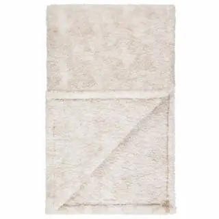 B&M Simply Two Tone Teddy Throw - Natural 5 B&M Simply Two Tone Teddy Throw - Natural - Image 3