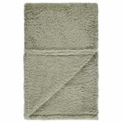 B&M Simply Two Tone Teddy Throw - Sage 9 B&M Simply Two Tone Teddy Throw - Sage -Furniture Shop 394928 simply plain teddy throw sage