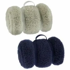 B&M Simply Teddy Navy Rolled Throw 11 B&M Simply Teddy Navy Rolled Throw -Furniture Shop 394930 394931 teddy throw group