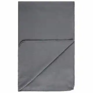 Simply Everyday Simply Light Grey & Dark Grey Polar Fleece Throw 2pk 3 Simply Everyday Simply Light Grey & Dark Grey Polar Fleece Throw 2pk - Image 2