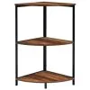 Tromso 3 Tier Corner Shelf -Furniture Shop 395320 tromso 3 shelf corner unit