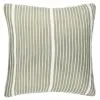 Home & Co Green Stripe Double Sided Woven Cushion With Pipe -Furniture Shop 395339 green stripe woven cushion