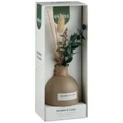 B&M Eden Life Reed Diffuser - Jasmine & Casis -Furniture Shop 395412 diffuser with dried flowers