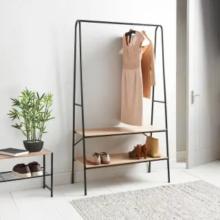 B&M Michigan Metal Garment Rail 3 B&M Michigan Metal Garment Rail