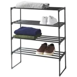 Home Essentials 4 Tier Storage Rack