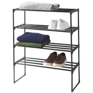Home Essentials 4 Tier Storage Rack 3 Home Essentials 4 Tier Storage Rack