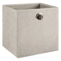 Lokken Cord Storage Cubes 2pk - Light Grey