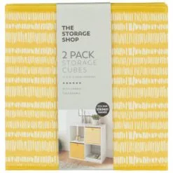 Lokken Mark Making Storage Cubes 2pk - Ochre -Furniture Shop 395847 2pk lokken ochre storage cubes mark making 2