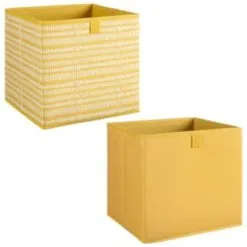 Lokken Mark Making Storage Cubes 2pk - Ochre -Furniture Shop 395847 2pk lokken ochre storage cubes mark making 3