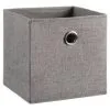 Lokken Linen Storage Cubes 2pk - Grey -Furniture Shop 395851 2pk linen lokken storage cubes grey 4