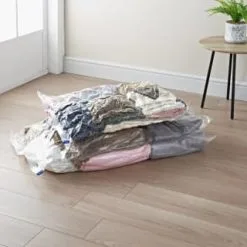 B&M Vacuum Storage Bag 2pk -Furniture Shop 395865 2pk vacuum storage bag 2