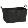 B&M Oversized Rectangular Basket - Black 2 B&M Oversized Rectangular Basket - Black -Furniture Shop 395867 oversized rectangular basket black
