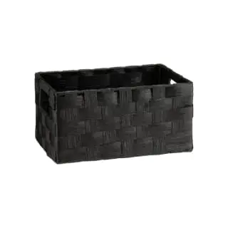 B&M Caen Set Of 3 Paper Rope Baskets - Black 4 B&M Caen Set Of 3 Paper Rope Baskets - Black - Image 2