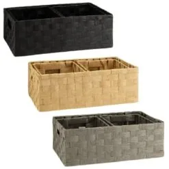 B&M Caen Set Of 3 Paper Rope Baskets - Natural -Furniture Shop 395883 395868 395869 caen set of 3 paper rope baskets group 2