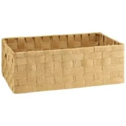 B&M Caen Set Of 3 Paper Rope Baskets - Natural -Furniture Shop 395883 caen set of 3 paper rope baskets natural 3