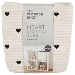 B&M Heart Shaped Storage Cube