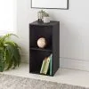 Lokken 2 Cube Shelving Unit - Black -Furniture Shop 395952 lokken 2 cube black