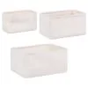 B&M Set Of 3 Boucle Baskets -Furniture Shop 395962 3pk boucle backets
