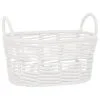 B&M Rope Basket - White -Furniture Shop 395979 rope basket white