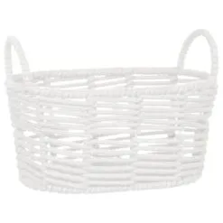 B&M Rope Basket - White