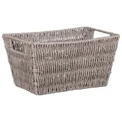 B&M Paper Rope Basket - Grey