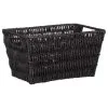 B&M Paper Rope Basket - Black
