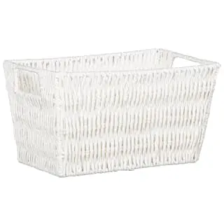 B&M Paper Rope Basket - White 3 B&M Paper Rope Basket - White