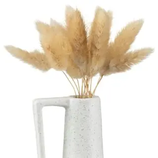 B&M Bunny Tails In Handled Vase 4 B&M Bunny Tails In Handled Vase - Image 2