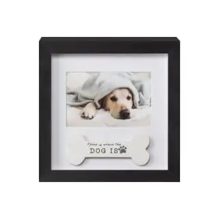 B&M Box Photo Frame - Home Is Where The Dog Is 4 B&M Box Photo Frame - Home Is Where The Dog Is - Image 2