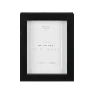 B&M New York Box Photo Frame - 4 X 6" - Black 4 B&M New York Box Photo Frame - 4 X 6" - Black - Image 2