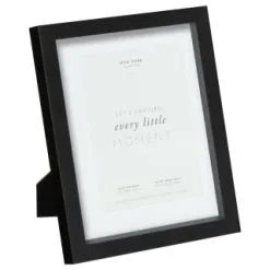 B&M New York Box Photo Frame - 6 X 8" - Black