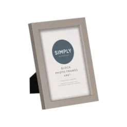 Simply Everyday 4 X 6" Block Frames 3pk - Grey 6 Simply Everyday 4 X 6" Block Frames 3pk - Grey -Furniture Shop 396578 3pk simply everyday block frames 4x6 grey 3