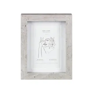 B&M Concrete Effect Photo Frame 4 X 6" 4 B&M Concrete Effect Photo Frame 4 X 6" - Image 2