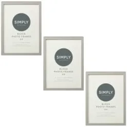 Simply Everyday A4 Block Frames 3pk - Grey