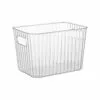 Home Essentials Ribbed Clear Storage Tub - Medium 2 Home Essentials Ribbed Clear Storage Tub - Medium -Furniture Shop 396948 ribbed storage tub midi