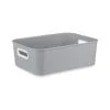 Home Essentials Anti Slip Medium Storage Box - Grey -Furniture Shop 396953 anti slip medium storage box grey