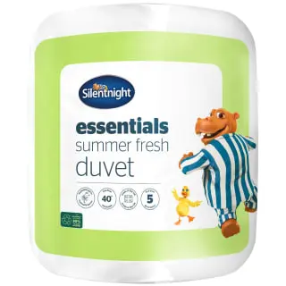 Silentnight Essentials Summer Fresh Duvet 4.5 Tog - King 3 Silentnight Essentials Summer Fresh Duvet 4.5 Tog - King