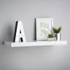 Lokken Floating Shelf 60cm - White -Furniture Shop 397407 lokken 60cm floating shelf white