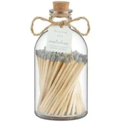 B&M Willow & Bay Matches 120pk - Grey