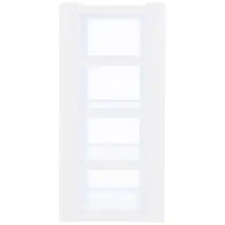 B&M White 4 Tier Drawers 5 B&M White 4 Tier Drawers - Image 3