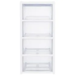 B&M White 4 Tier Drawers 6 B&M White 4 Tier Drawers -Furniture Shop 397930 white 4 tier drawers