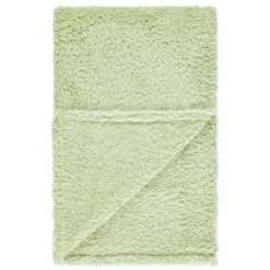 Simply Kids Teddy Throw - Sage -Furniture Shop 400205 simply kids teddy rolled kids throw sage 2