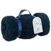 Simply Kids Teddy Throw - Navy